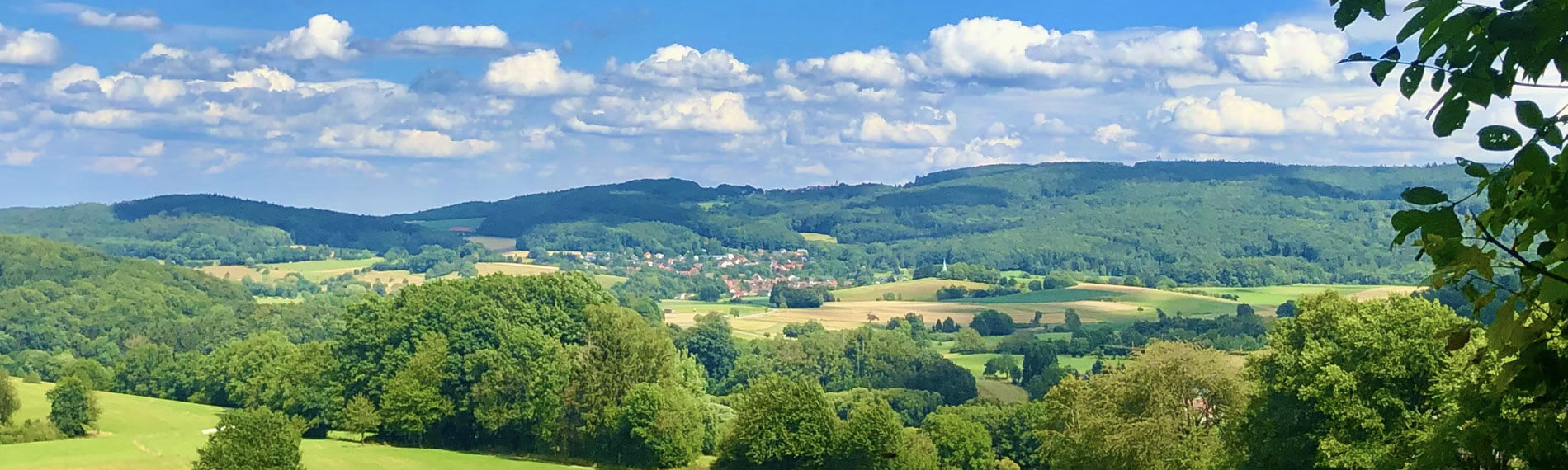 Wunderschöner Blick auf den Modautaler Wald
